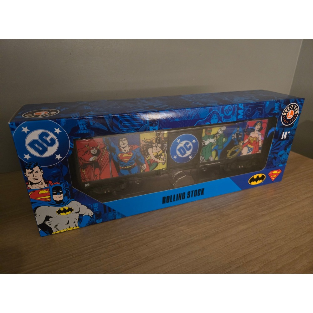 NYCC 2025 exclusive LIONEL 90th Anniv DC HEROES COMICS TRAIN boxcar only 90 made